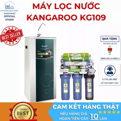 Máy Lọc Nước Kangaroo KG109 Loại Bỏ Vi Khuẩn Và Tạp Chất Có Hại Làm Nước Tinh Khiết Hơn