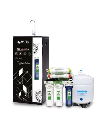 Máy Lọc Nước RO Hatsu 2 Vòi Nóng Nguội Loại Bỏ Vi Khuẩn Và Tạp Chất Có Hại Làm Nước Tinh Khiết Hơn